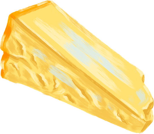 Painterly Parmesan Cheese